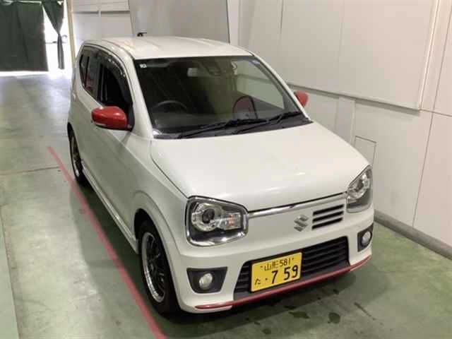 Japan Auction Vehicles 4 2015 Suzuki Alto 4WD ターボRS auction photo