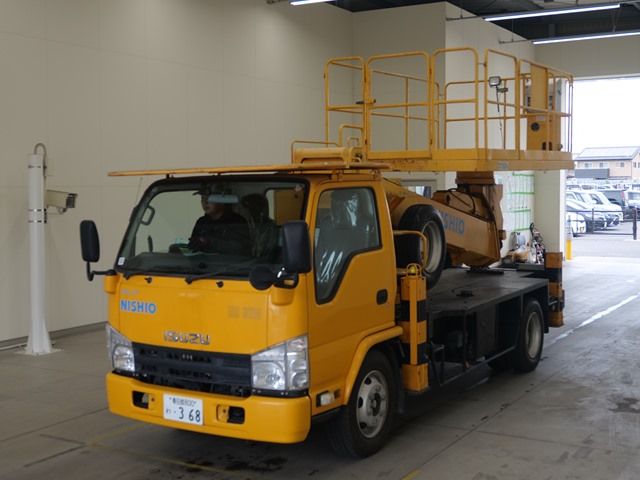 2012 Isuzu Elf コウショサギョウ Japan auction vehicle