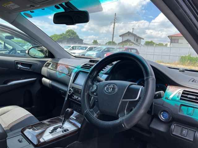 2014 Toyota Camry ハイブリッドGパッケージプレミ auction photo 3