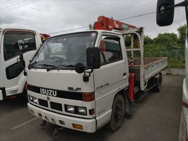 1988 Isuzu Elf クレーン auction photo 4