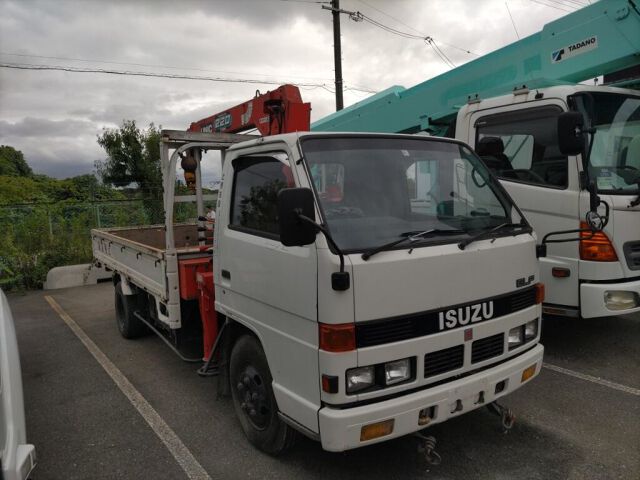 1988 Isuzu Elf クレーン Japan auction vehicle