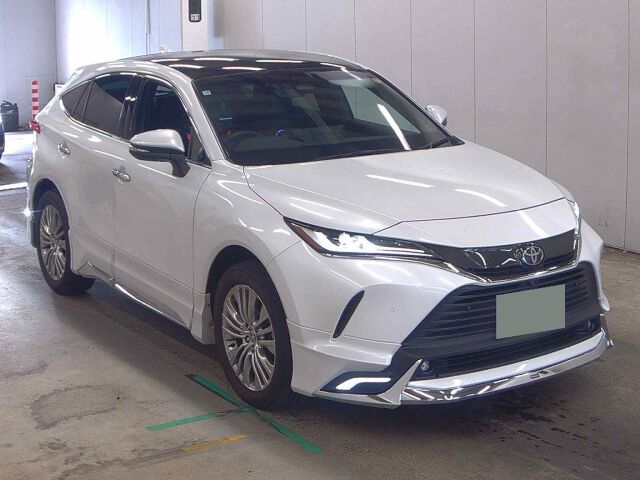 2025 Toyota Harrier Z Leather Package Japan auction vehicle
