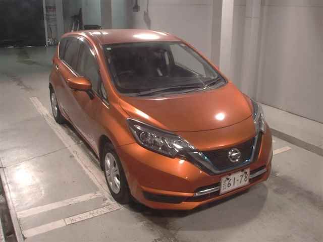 Japan Auction Vehicles 12 2017 Nissan Note e-パワーX エマブレ auction photo