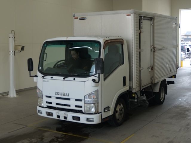 2012 Isuzu Elf アルミバン Japan auction vehicle