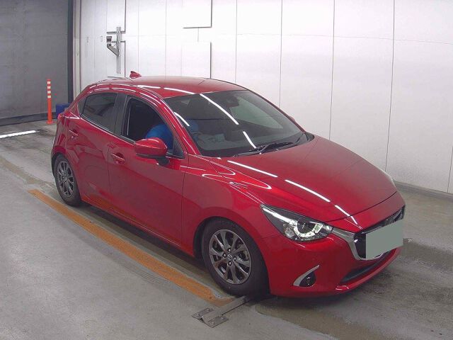 2019 Mazda Demio 15S Mist Maroon Japan auction vehicle