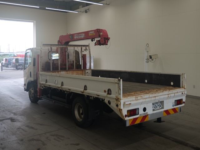 2012 Isuzu Elf ヒラ.セルフクレーン3ダン auction photo 2