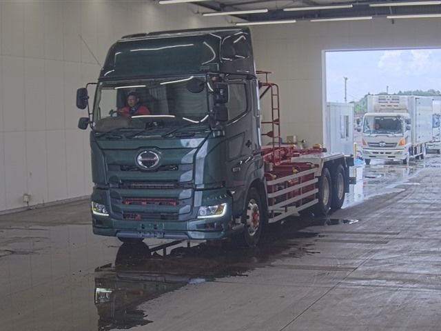 2020 Hino Profia コンテナセンヨウフックロール Japan auction vehicle