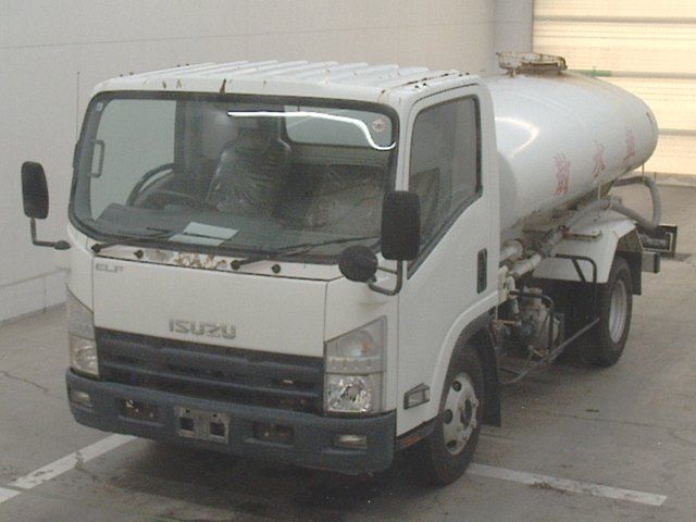 2012 Isuzu Elf 散水車 Japan auction vehicle