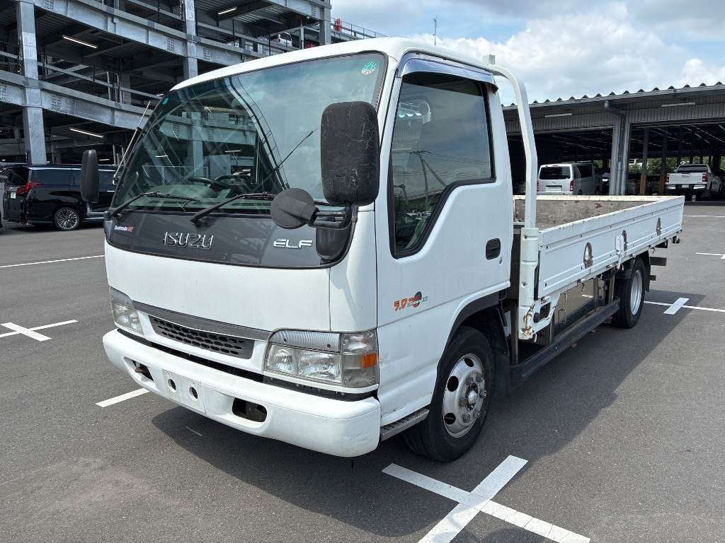 2003 Isuzu Elf モクヒラ Japan auction vehicle