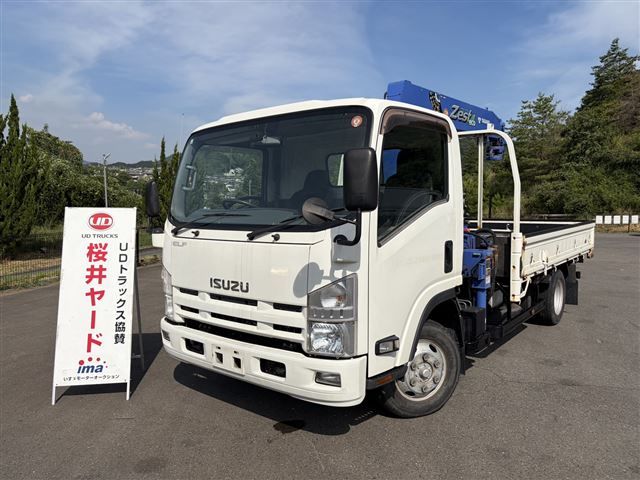 2013 Isuzu Elf クレーン付 Japan auction vehicle
