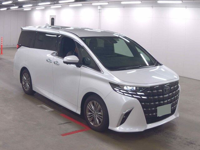 2025 Toyota Alphard Z Japan auction vehicle