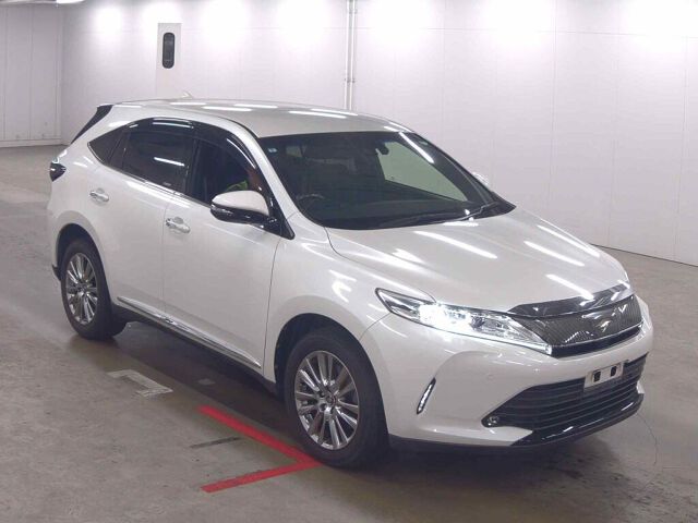 2019 Toyota Harrier premium Japan auction vehicle