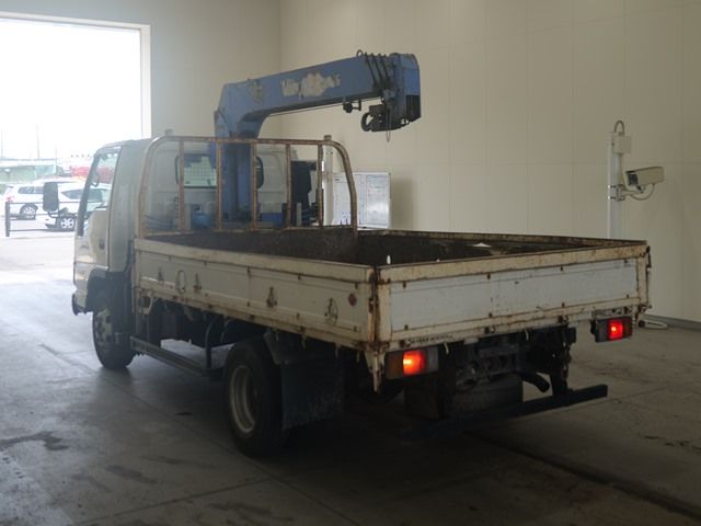 2005 Isuzu Elf Flat crane, 4-tier auction photo 2