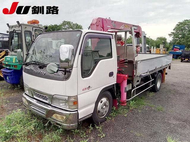 Japan Auction Vehicles 11 2003 Isuzu Elf 3ダンクレーン auction photo