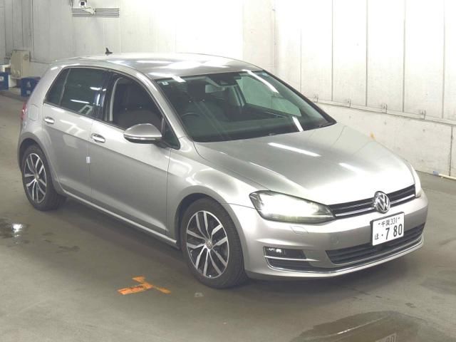 2014 Volkswagen VW ゴルフ TSIハイライン BMT Japan auction vehicle