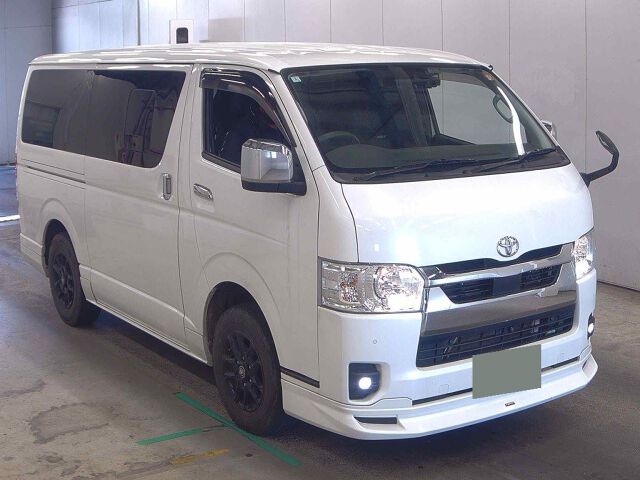 Japan Auction Vehicles 8 2024 Toyota Hiace ロングスーパーGL 4WD auction photo