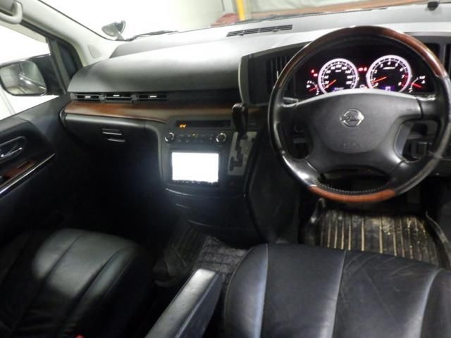2008 Nissan Elgrand 250 Highway Star Black Leather Edition auction photo 3