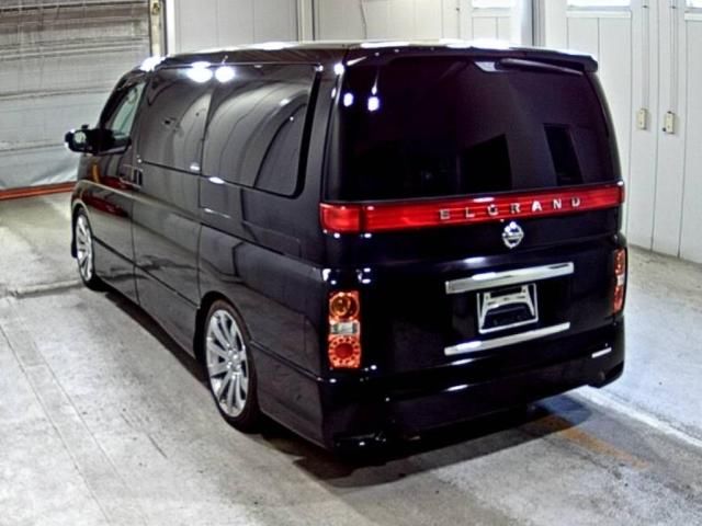 2008 Nissan Elgrand 250 Highway Star Black Leather Edition auction photo 2