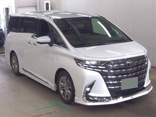 2025 Toyota Alphard Z Japan auction vehicle