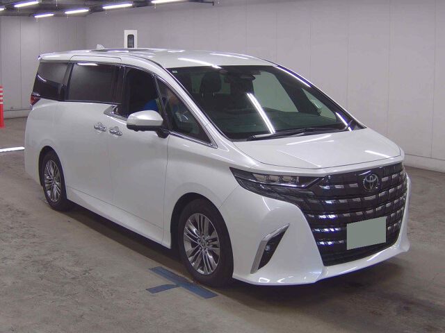 Japan Auction Vehicles 8 2025 Toyota Alphard Z auction photo