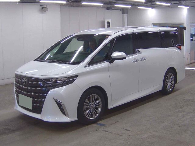 2025 Toyota Alphard Z auction photo 4