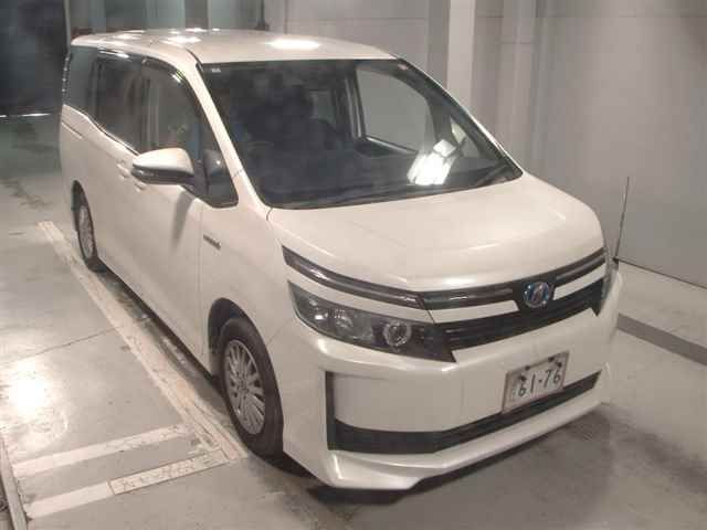 Japan Auction Vehicles 12 2015 Toyota Voxy ハイブリッドX auction photo