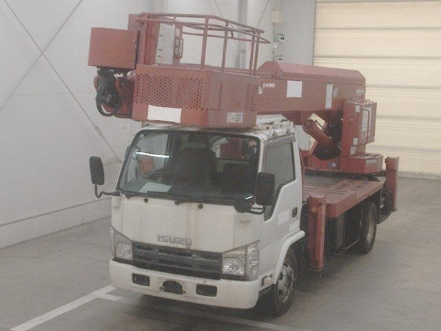 2012 Isuzu Elf 高所作業車 Japan auction vehicle