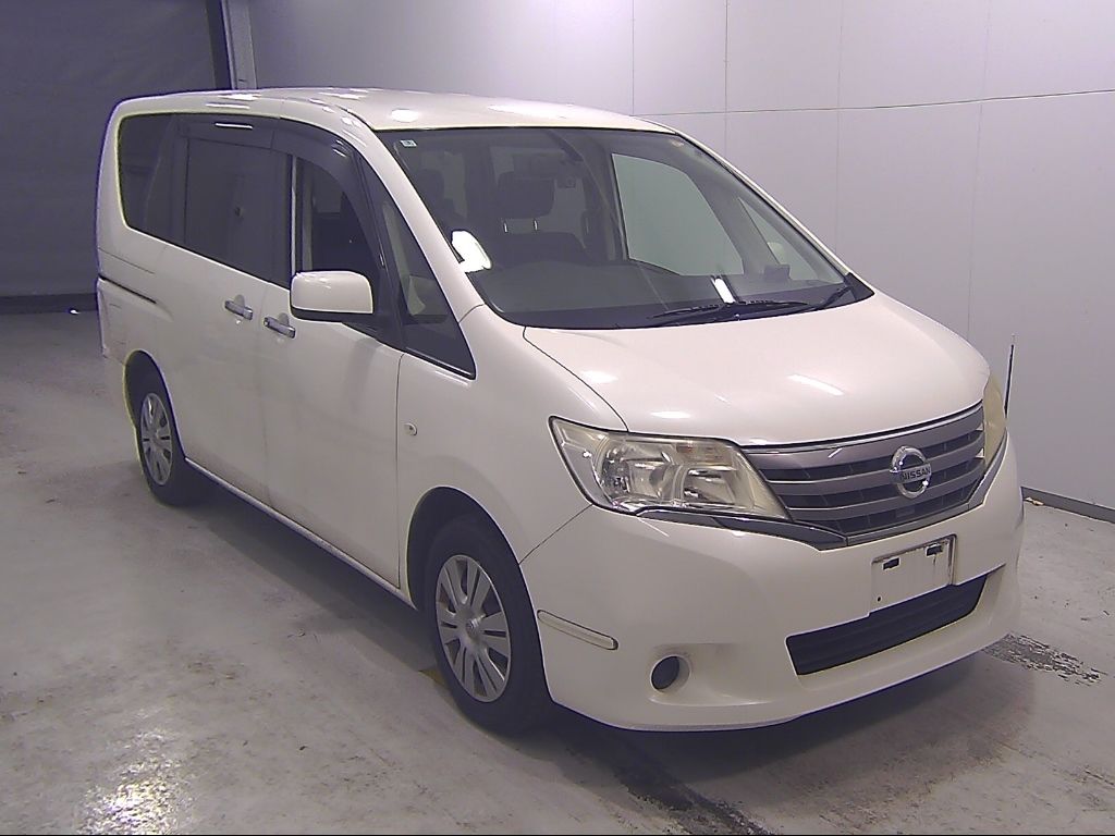 Japan Auction Vehicles 14 2012 Nissan Serena 20X auction photo