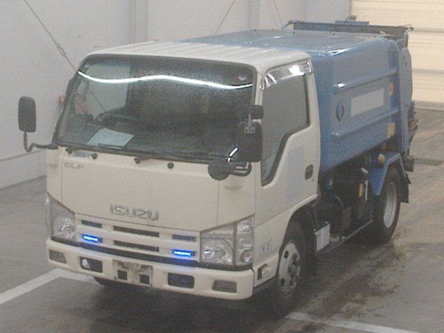 Japan Auction Vehicles 10 2012 Isuzu Elf 塵芥車 auction photo