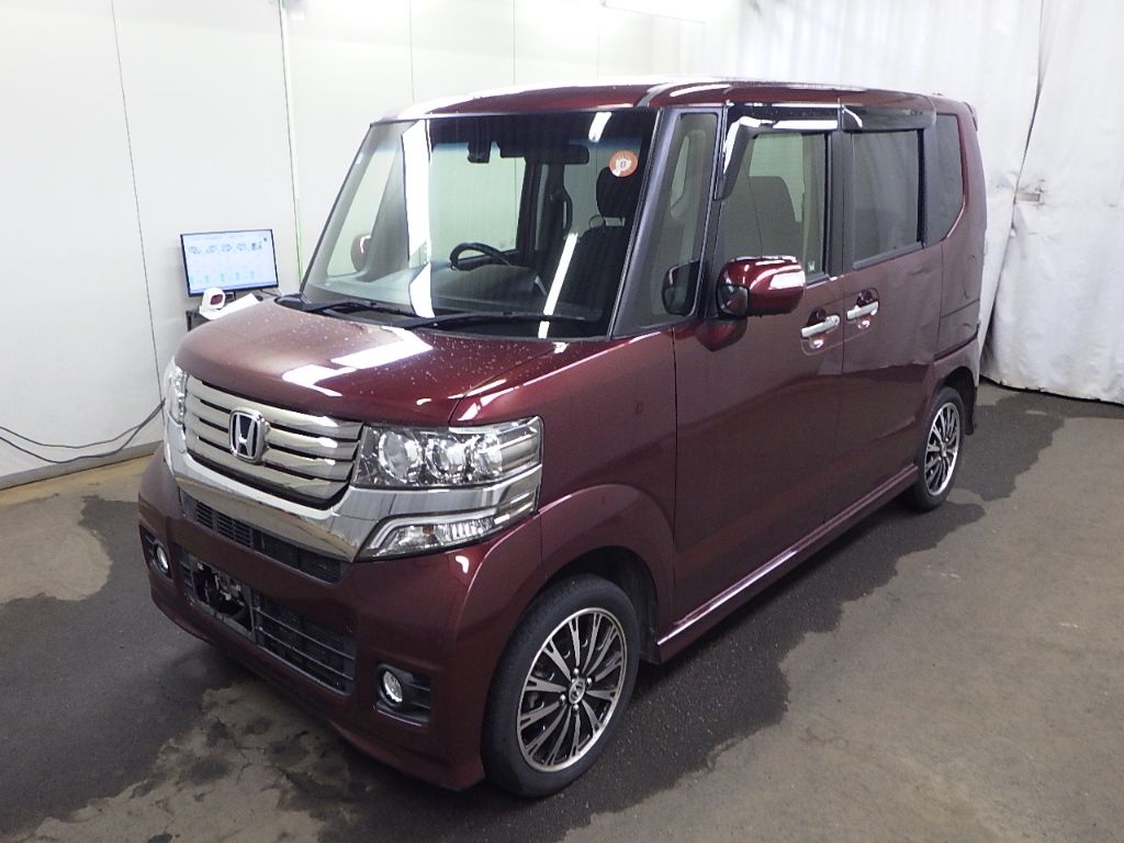 2013 Honda N-BOX 4WD カスタムGターボパッケージ auction photo 4