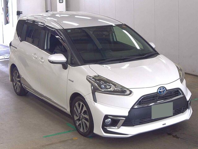 2016 Toyota Sienta Hybrid G Japan auction vehicle