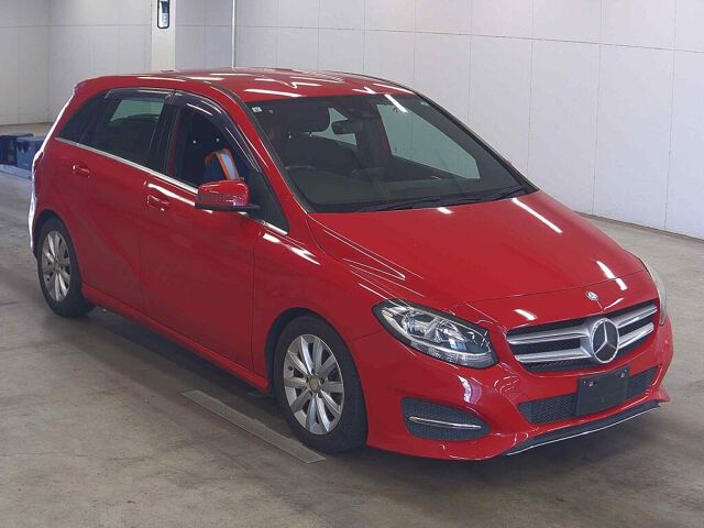 Japan Auction Vehicles 8 2015 Mercedes-Benz B-Class B180 auction photo
