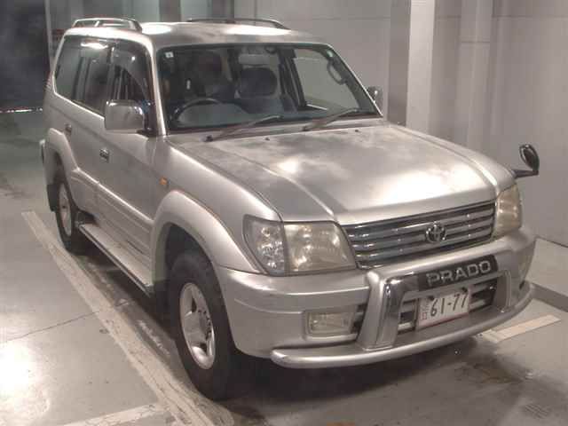 2001 Toyota Land Cruiser Prado 4WD TX LTD Japan auction vehicle