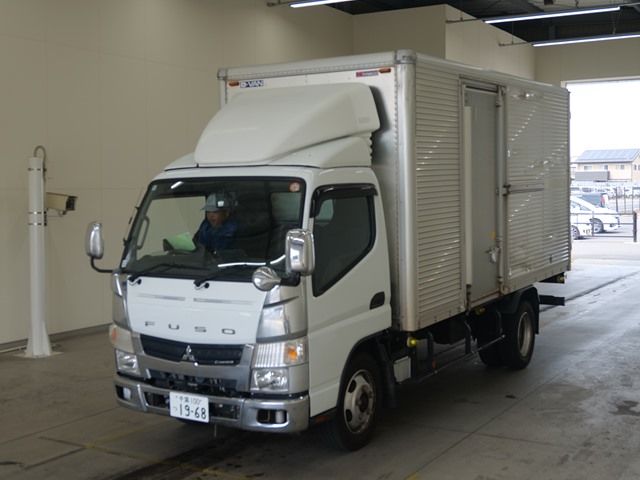 2019 Mitsubishi Fuso Canter Aluminum van Japan auction vehicle