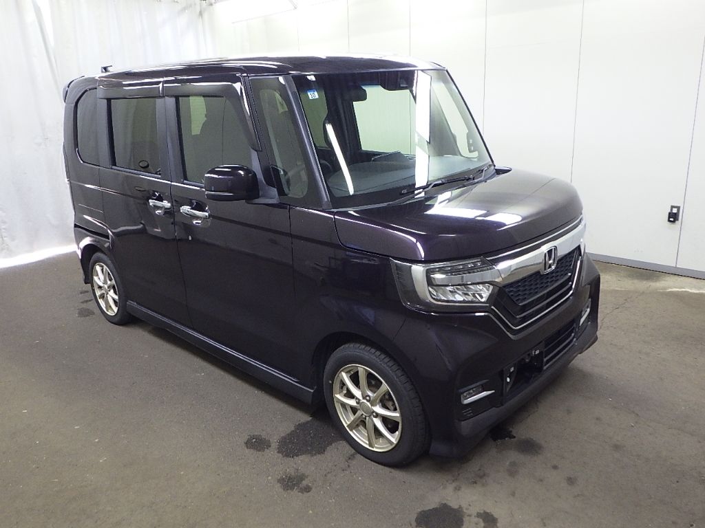 Japan Auction Vehicles 12 2017 Honda N-BOX カスタムG Lホンダセンシング auction photo