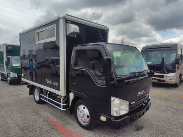 2014 Isuzu Elf キッチンカー 4WD Japan auction vehicle
