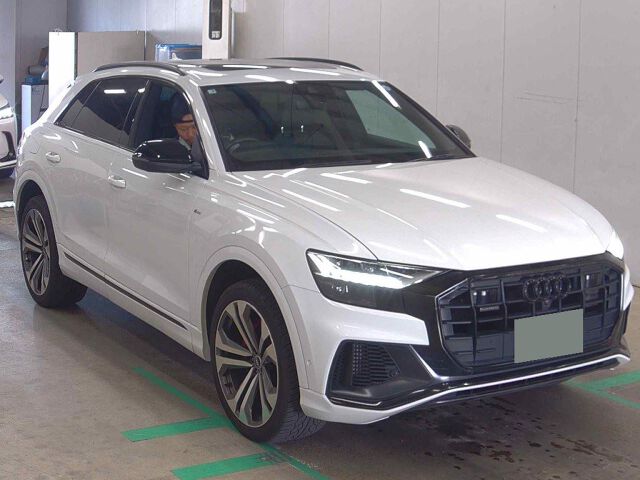 2021 Audi Q8 55TFSIクワトロSライ 4WD Japan auction vehicle