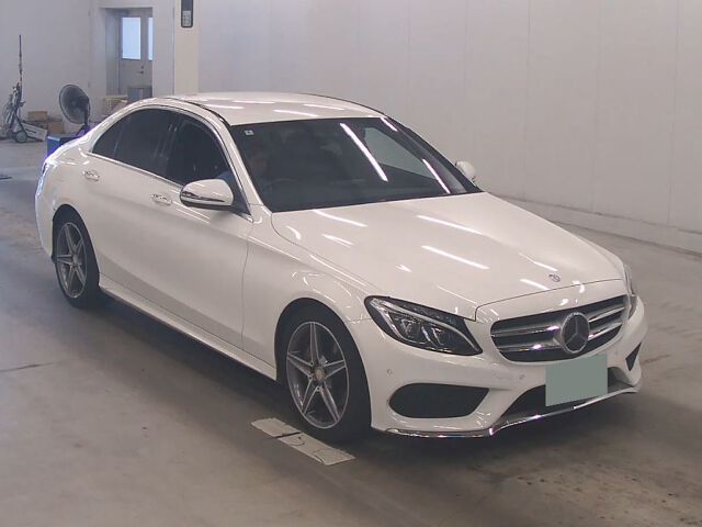 Japan Auction Vehicles 8 2016 Mercedes-Benz C-Class C220D AVA AMG auction photo