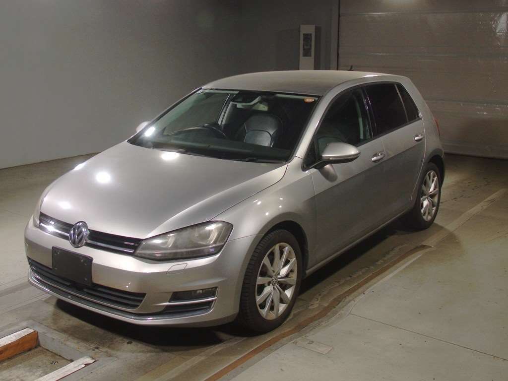 2014 Volkswagen VW ゴルフ TSIハイラインブルーモーション Japan auction vehicle