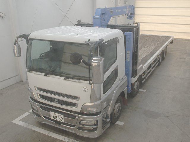 Japan Auction Vehicles 10 2011 Mitsubishi Fuso 重機運搬車 auction photo