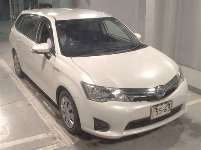 Japan Auction Vehicles 12 2014 Toyota Corolla Fielder Hybrid G auction photo