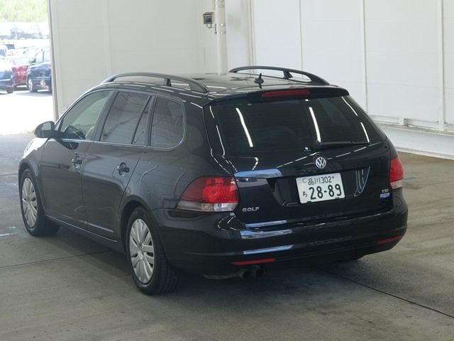 2009 Volkswagen VW ゴルフヴァリアント TSI トレンドライン auction photo 2