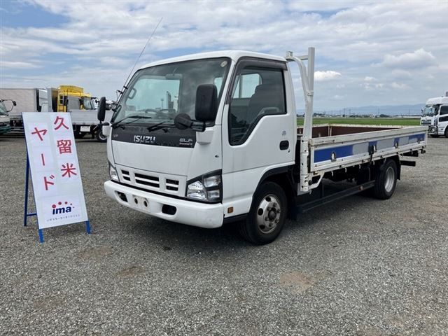 2005 Isuzu Elf 平ボディ Japan auction vehicle