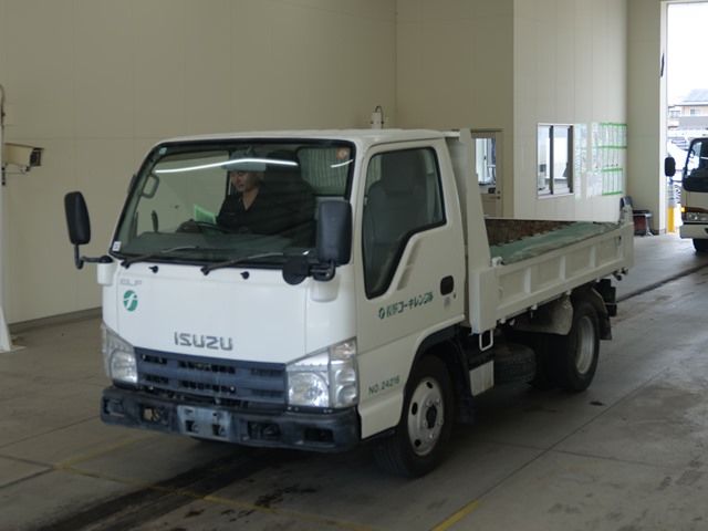 2007 Isuzu Elf dump Japan auction vehicle