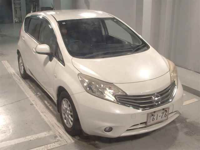 Japan Auction Vehicles 12 2013 Nissan Note X auction photo