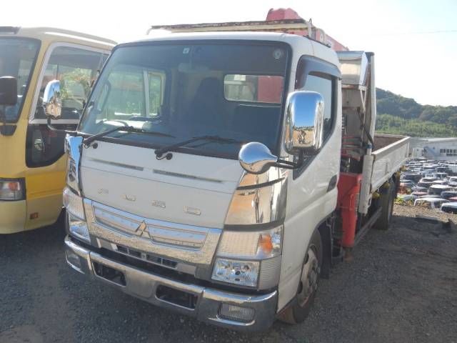 Japan Auction Vehicles 7 2016 Mitsubishi Fuso Canter 4-stage crane auction photo