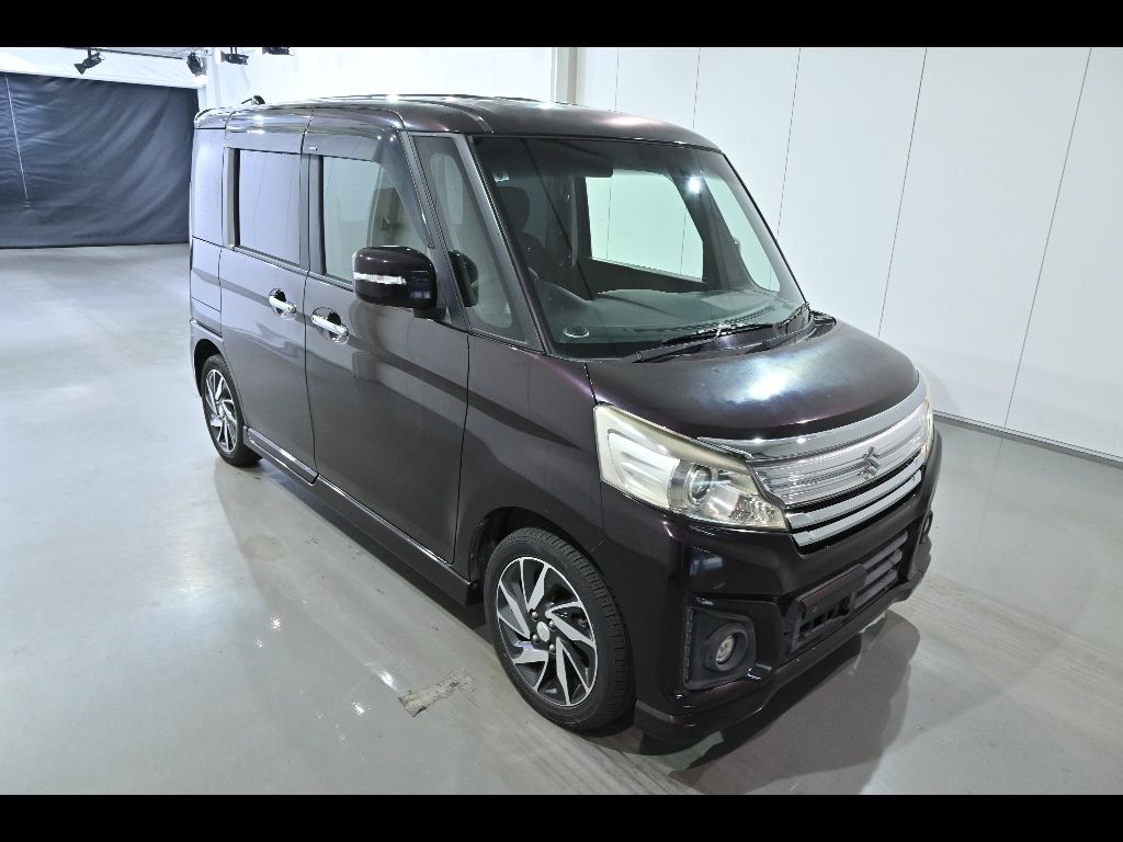 Japan Auction Vehicles 15 2015 Suzuki Spacia 4WD カスタムXSターボ auction photo