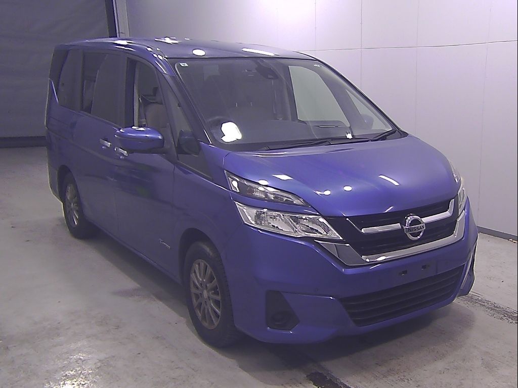 Japan Auction Vehicles 14 2017 Nissan Serena X V Selection auction photo