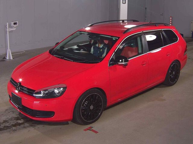 2013 Volkswagen ゴルフヴァリアント TSIトレンBモションテク auction photo 4