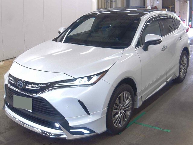 2024 Toyota Harrier Z Leather Package auction photo 4